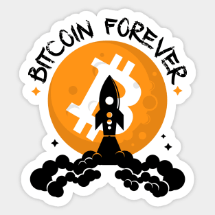 Bitcoin Forever Sticker